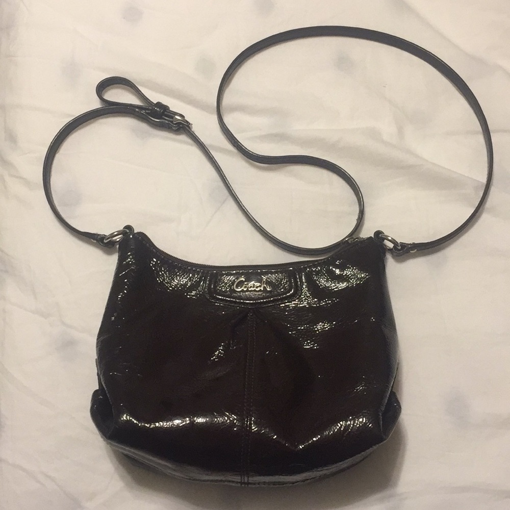 soft leather coach crossbody